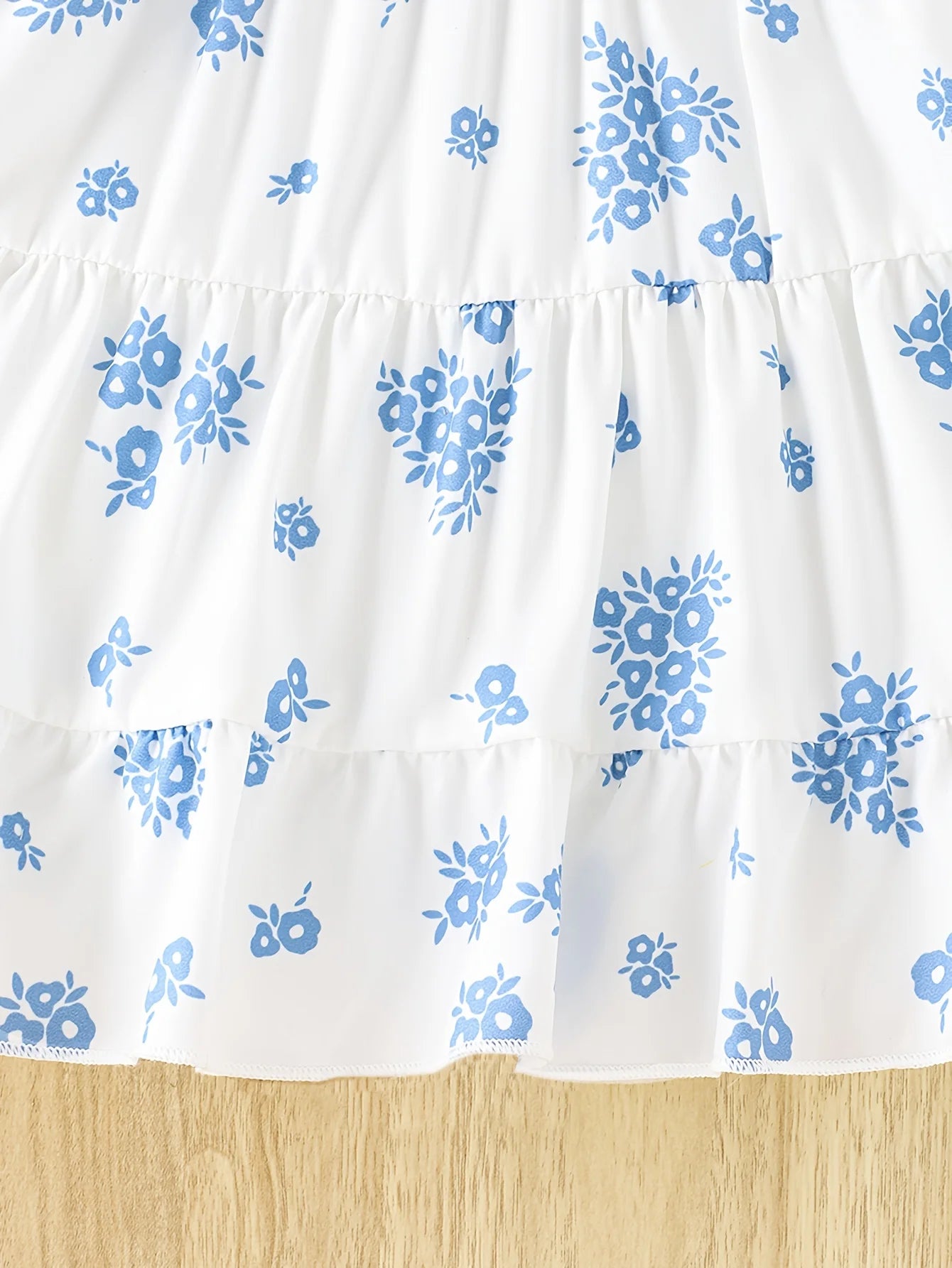 3-Piece Jeans & Floral Dress Set – Fashion Baby