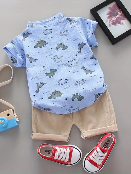 Baby & Toddler Summer Set – Cute Dinosaur