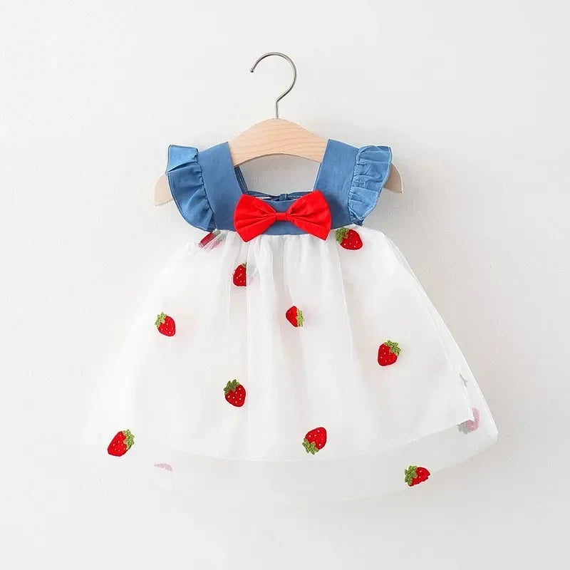 Strawberry Shortcake Princess Summer Dress 0-3 Years