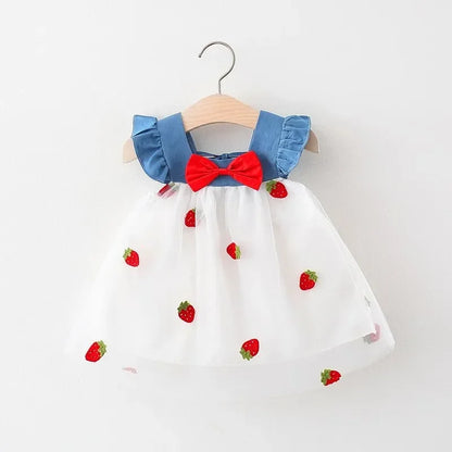 Strawberry Shortcake Princess Summer Dress 0-3 Years