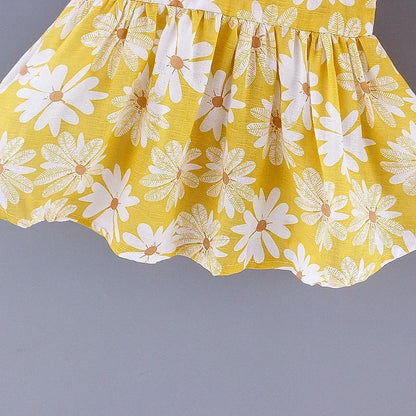 Floral Princess Summer Dress 0-3 Years