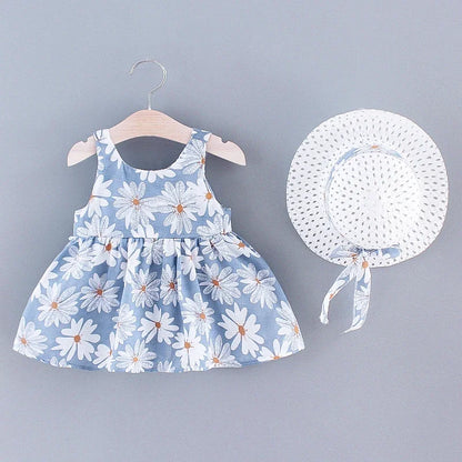 Floral Princess Summer Dress 0-3 Years