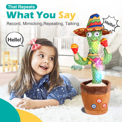 Interactive Dancing Cactus Toy for Kids