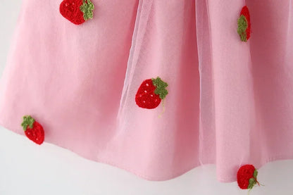Strawberry Shortcake Princess Summer Dress 0-3 Years