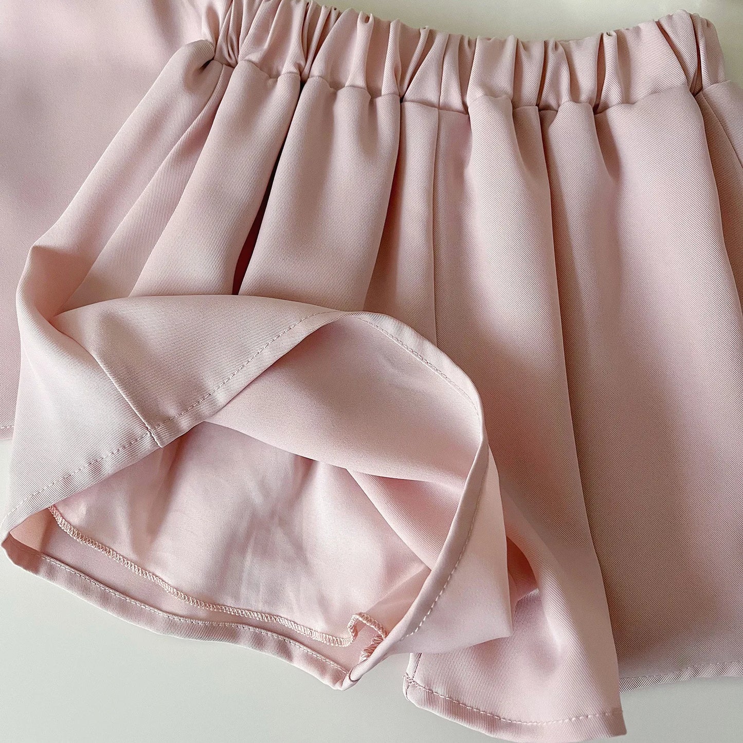 Girls' Summer Set – 2 Pieces with Little Flowers