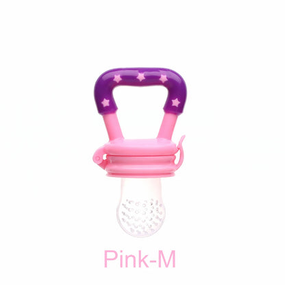 Silicone Teether Feeder – Fruits & Baby Food