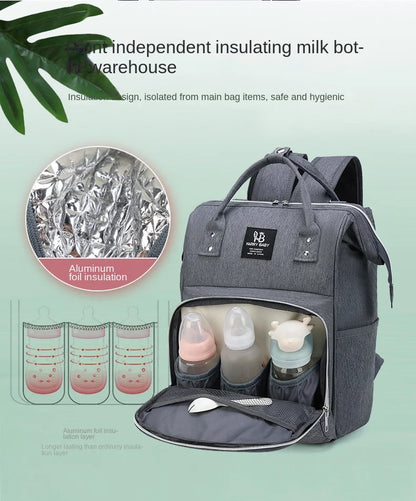 Multifunctional Maternity Bag – Large Capacity + Changing Mat