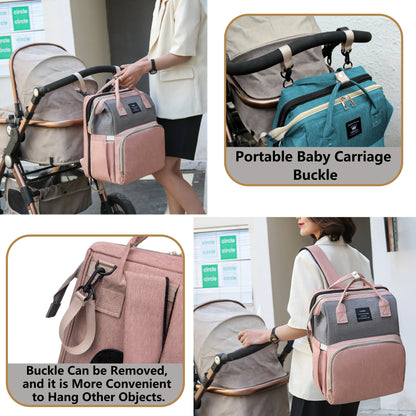 Portable Maternity Backpack – Foldable Crib & Large Capacity