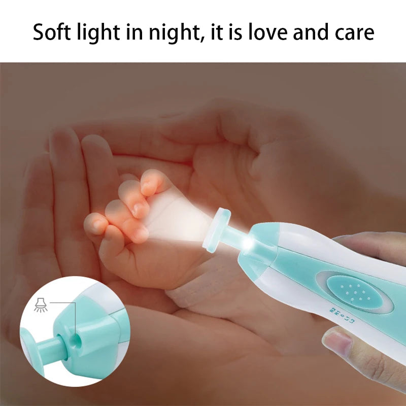 Baby Electric Nail Trimmer - Safe & Gentle Care