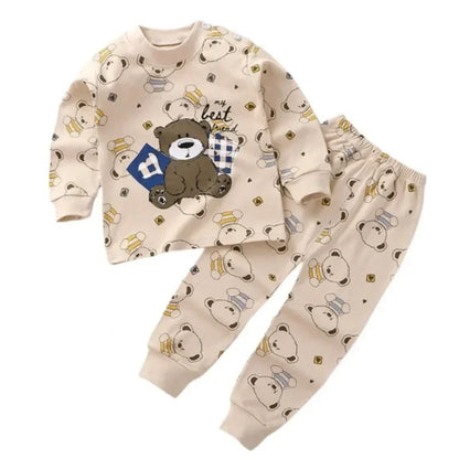 Children's Cotton Pajamas – 2 Pieces Boy/Girl
