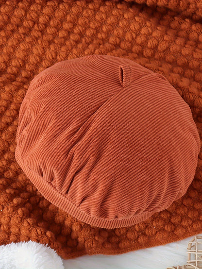 Buy this baby winter dress and hat set in mustard yellow and receive a pair of shoes and a hat as a gift.